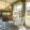 sunroom with seating and small garden